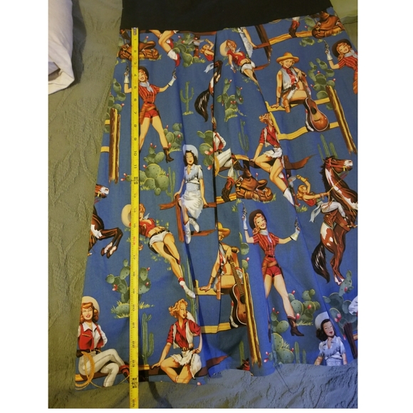 Rock Steady Pinup Cowgirl Dress 1X! NWT! - Picture 5 of 8